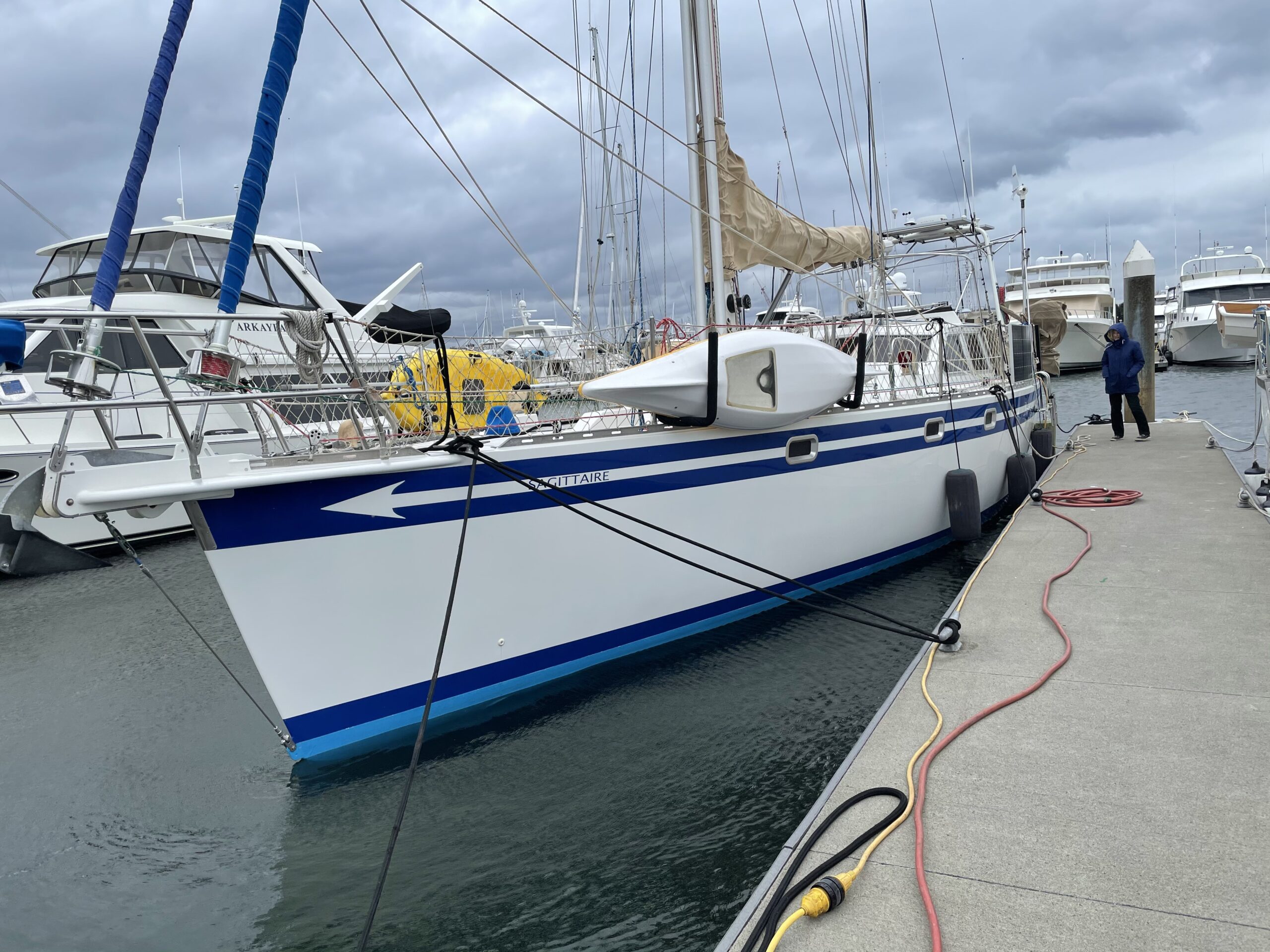 Ted Brewer Aluminum Pilothouse Cutter - West Yachts, Anacortes Yacht Broker